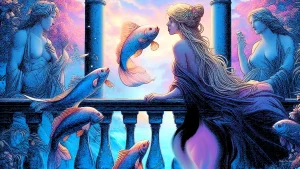 Fish Innocent Digital Art by JoieArtist, capturing harmony and symbolic resonance of aquatic life.